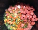 クレイジーソルトで野菜の炊き込みご飯作り方3写真