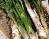 旬の味「山うど＆新タマネギ」で炒め煮〜♫作り方1写真