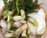 旬の味「山うど＆新タマネギ」で炒め煮〜♫作り方2写真