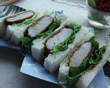 塩ヨーグルト❤やわらかトンカツサンド作り方7写真