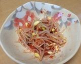 豆もやしのキムチ和え作り方2写真
