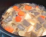 塩麹で☆根菜と里芋とコンニャクの煮込み作り方4写真