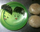 キャラ弁　ちびまるこちゃん作り方1写真