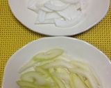 なす・新玉ねぎ・セロリ・ひき肉の甘辛炒め作り方2写真