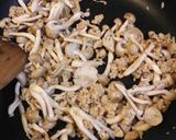 オイスターソースで中華風きのこリゾット作り方1写真