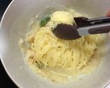 大根おろしと梅干しの冷製パスタ作り方3写真