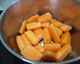 人参のグラッセ*菜食レシピ作り方1写真