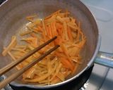 お母さんの味~人参と卵だけのニンジン玉子作り方2写真