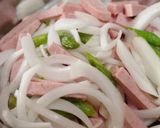 SPAMのかき揚げ作り方1写真