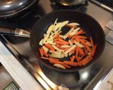 子どもの野菜嫌い克服大作戦！彩菜炒め☆作り方3写真