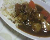 市販のルゥでまろやか牛すじカレー作り方10写真