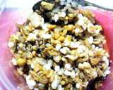 お好み焼き風♪焼き椎茸　簡単おつまみ作り方3写真