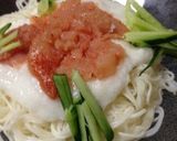 夏にピッタリ 簡単明太ソーメン作り方3写真