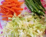 スパムで♪野菜たっぷり麩チャンプルー☆作り方1写真