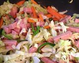 スパムで♪野菜たっぷり麩チャンプルー☆作り方6写真