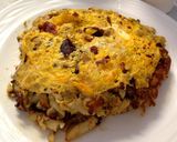 残ったパスタでフリッタータ作り方6写真