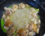 チキンとアスパラのヨーグルト煮　作り方5写真