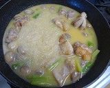 チキンとアスパラのヨーグルト煮　作り方6写真
