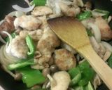 お肉柔らか＊鶏胸肉のガリバタマヨ炒め作り方9写真