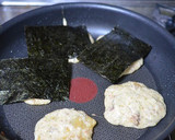 牛丼の具で肉たっぷり大和芋の簡単磯辺焼き作り方4写真