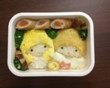 キャラ弁 キキララ作り方4写真