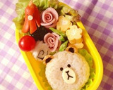竹串でお花の卵焼き♪キャラ弁おかずに♪作り方24写真
