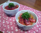 鮪と玉ねぎの中華風漬け作り方4写真