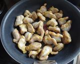 砂ずりとスナップエンドウのカレー風味炒め作り方3写真