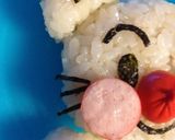 キャラ弁に、ネコになったアンパンマン作り方2写真