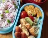 彩きれいな混ぜご飯作り方3写真