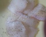 ちびっこ大好き！お魚のピカタ焼き作り方1写真