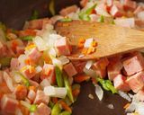 SPAMで炒飯作り方1写真