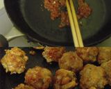 豚薄切り×れんこん肉だんご【香味ケチャ】作り方4写真
