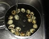 絶賛味付けウズラ入り肉巻きおにぎり作り方2写真