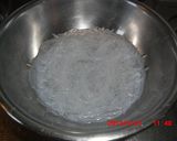 茄子と春雨の中華味噌炒め作り方1写真