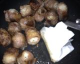 絶賛味付けウズラ入り肉巻きおにぎり作り方18写真