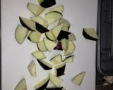 サッと簡単キノコ茄子竹の子醤油バター炒め作り方3写真