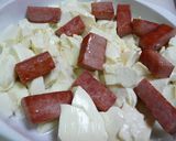 スパム入り豆腐グラタン作り方3写真