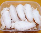 お弁当用に冷凍保存！レンジペッパー鶏ハム作り方7写真