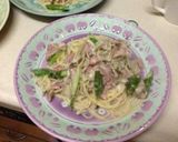 簡単 牛乳で! キノコのクリームパスタ作り方7写真