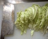 キャベツのサラダ・シーザーズサラダ風作り方2写真