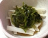 長芋とめかぶの三杯酢作り方3写真