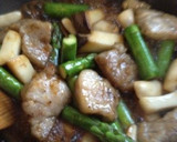 豚肉と茸と青野菜のオイスターソース炒め作り方8写真