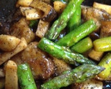 豚肉と茸と青野菜のオイスターソース炒め作り方9写真
