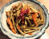 お母ちゃんのきんぴらゴボウ作り方4写真