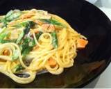 レモン香る!サーモンクリームパスタ。作り方7写真