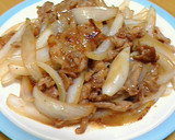 超簡単！豚肉と玉ねぎ甘辛炒め（豚丼対応）作り方6写真