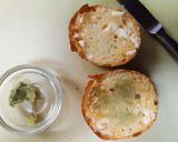生の生海苔サンドイッチ ワサビバター作り方4写真