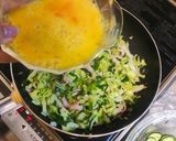 小麦粉なしdeキャベツお好み焼き風作り方4写真