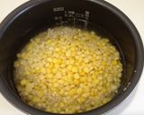 とうもろこしの炊き込みご飯作り方2写真